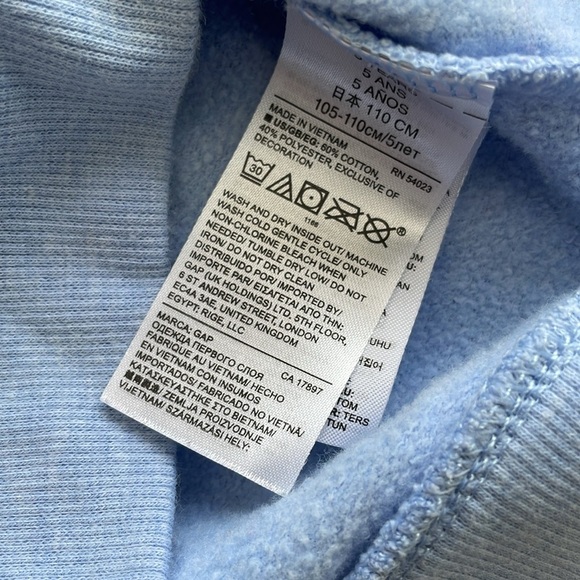 Gap girls Minnie sweatshirt 5t - Picture 4 of 5